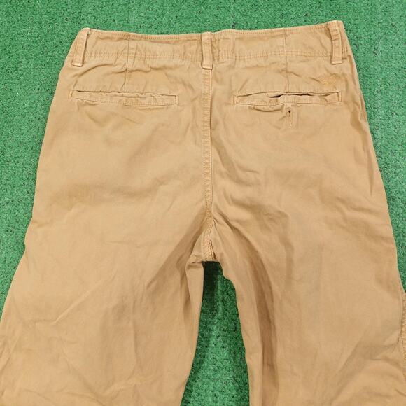 American Eagle Outfitters Pants Mens 28x30 Khaki Relaxed Straight Chino Beige - Picture 5 of 10